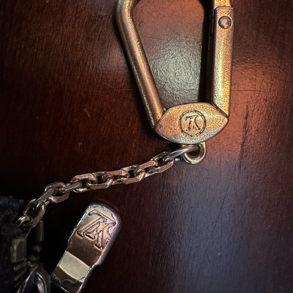 Louis Vuitton Brown Monogram Key Pouch - Picture 3 of 8